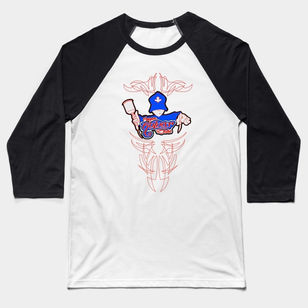 Keegan’s Kolour Studio Baseball T-Shirt by KeegansKolourStudio